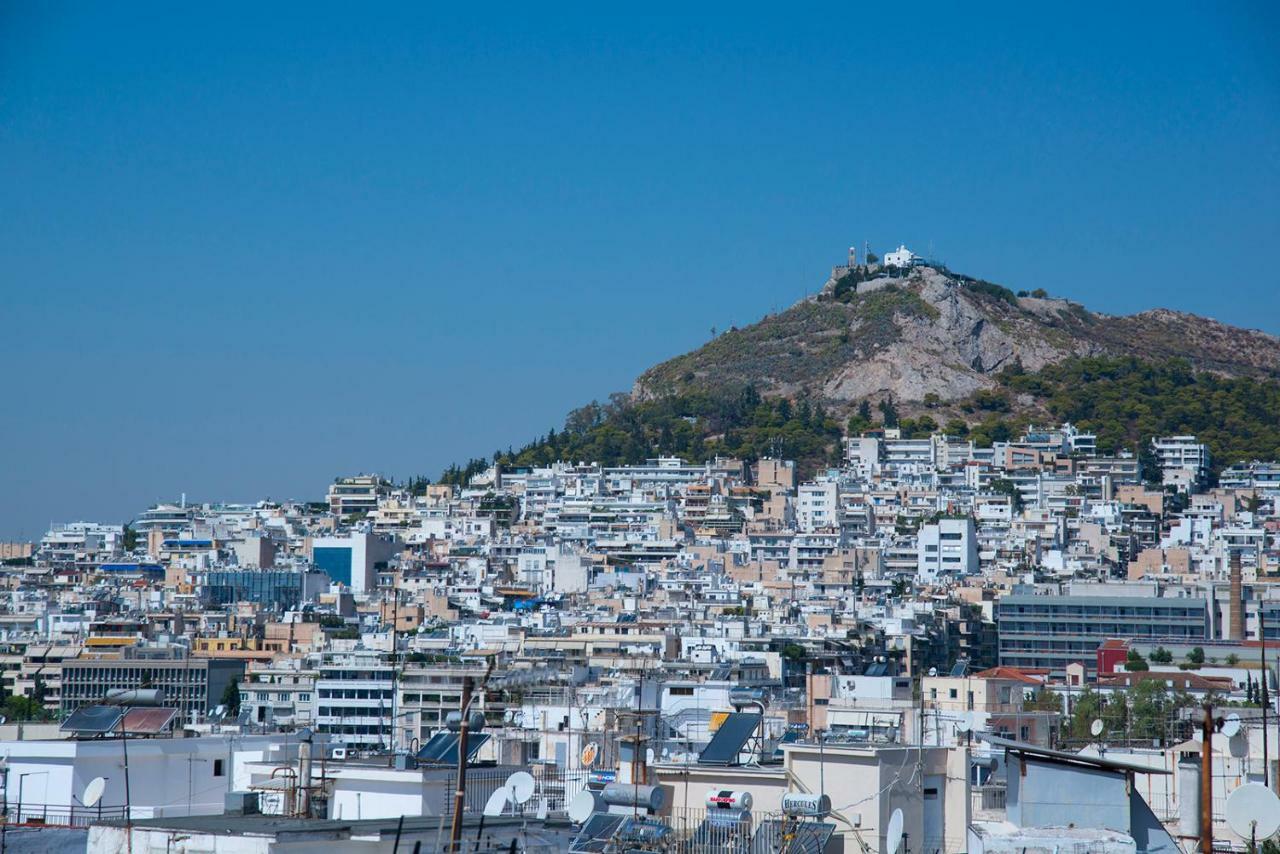 Athens From The Top, Cozy Studio In The City Center Daire Dış mekan fotoğraf
