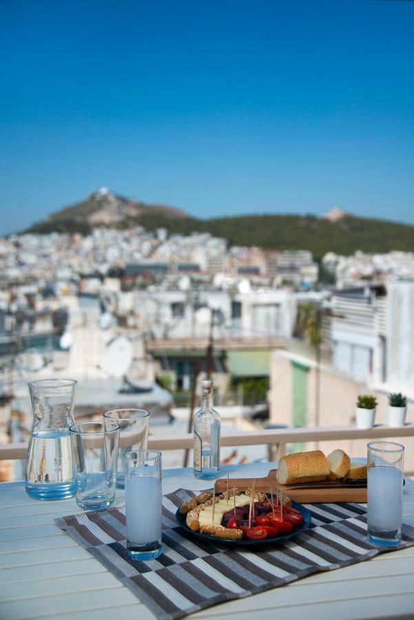 Athens From The Top, Cozy Studio In The City Center Daire Dış mekan fotoğraf